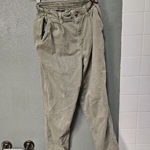 Green American eagle jeans size 2